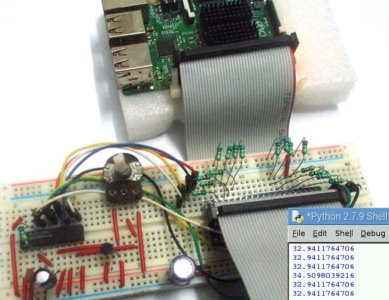 Датчик температуры lm35