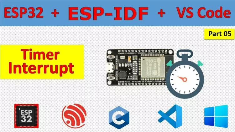 Прерывания таймера ESP32 с использованием ESP-IDF Прерывания таймера ESP32 с использованием ESP-IDF