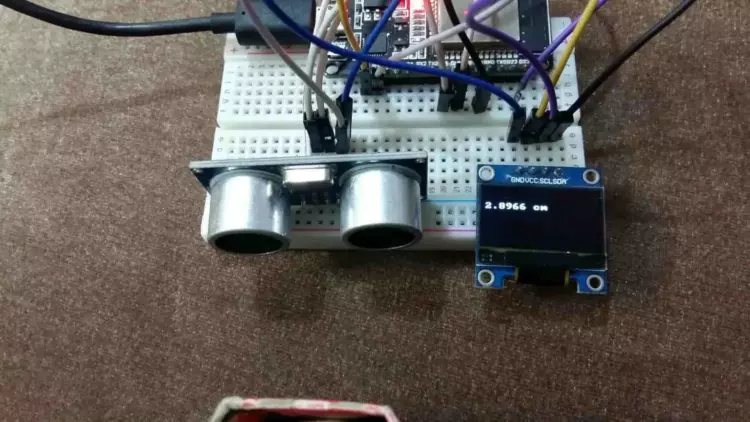 Подключение ультразвукового датчика HC-SR04 к ESP32 с помощью ESP-IDF